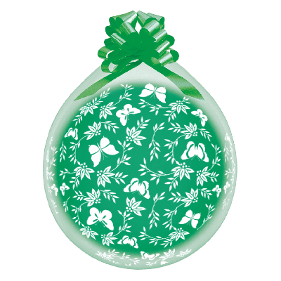 zibi-r145-923-stufferballon-blumen-schmetterlinge-transparent image 3