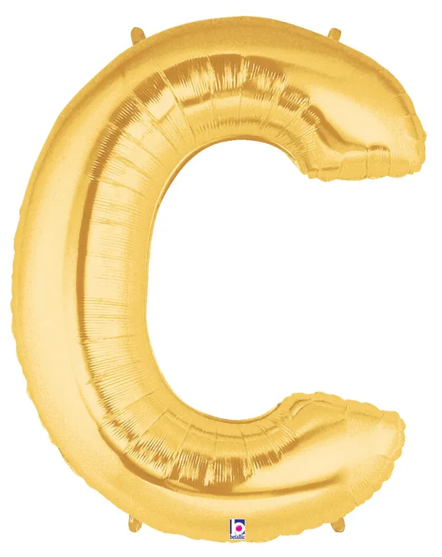 betallic-letter-c-folienballon-34-gold-pack image 1