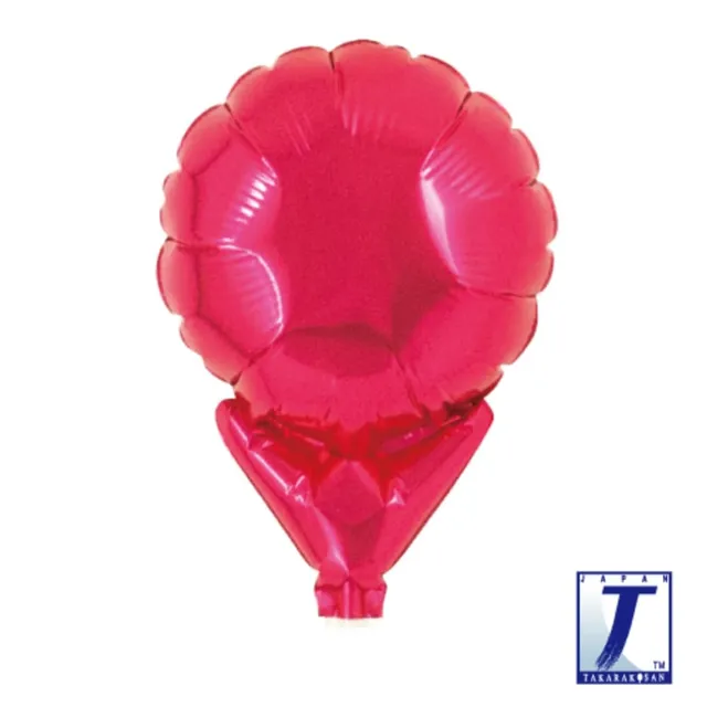 takara-upright-round-5-ballon-metallic-rot-rund image 1