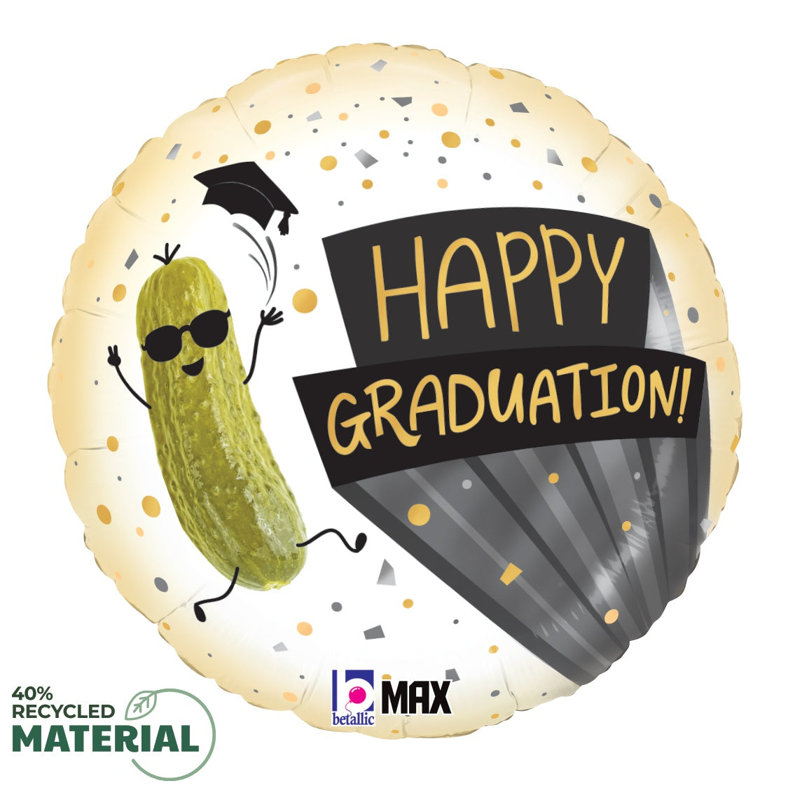 betallic-foil-balloons-graduation-pickle-party-folienballon-18 image 2