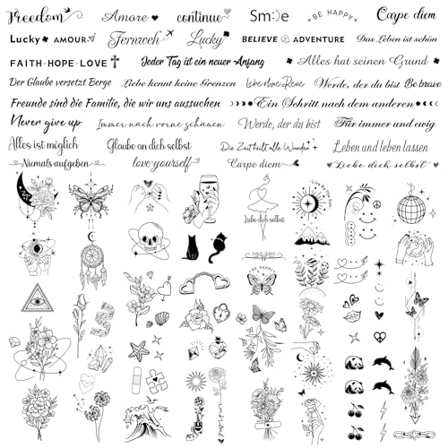 howaf-tempor-re-tattoos-schwarz-20-bl-tter-spr-che-blumen image 8