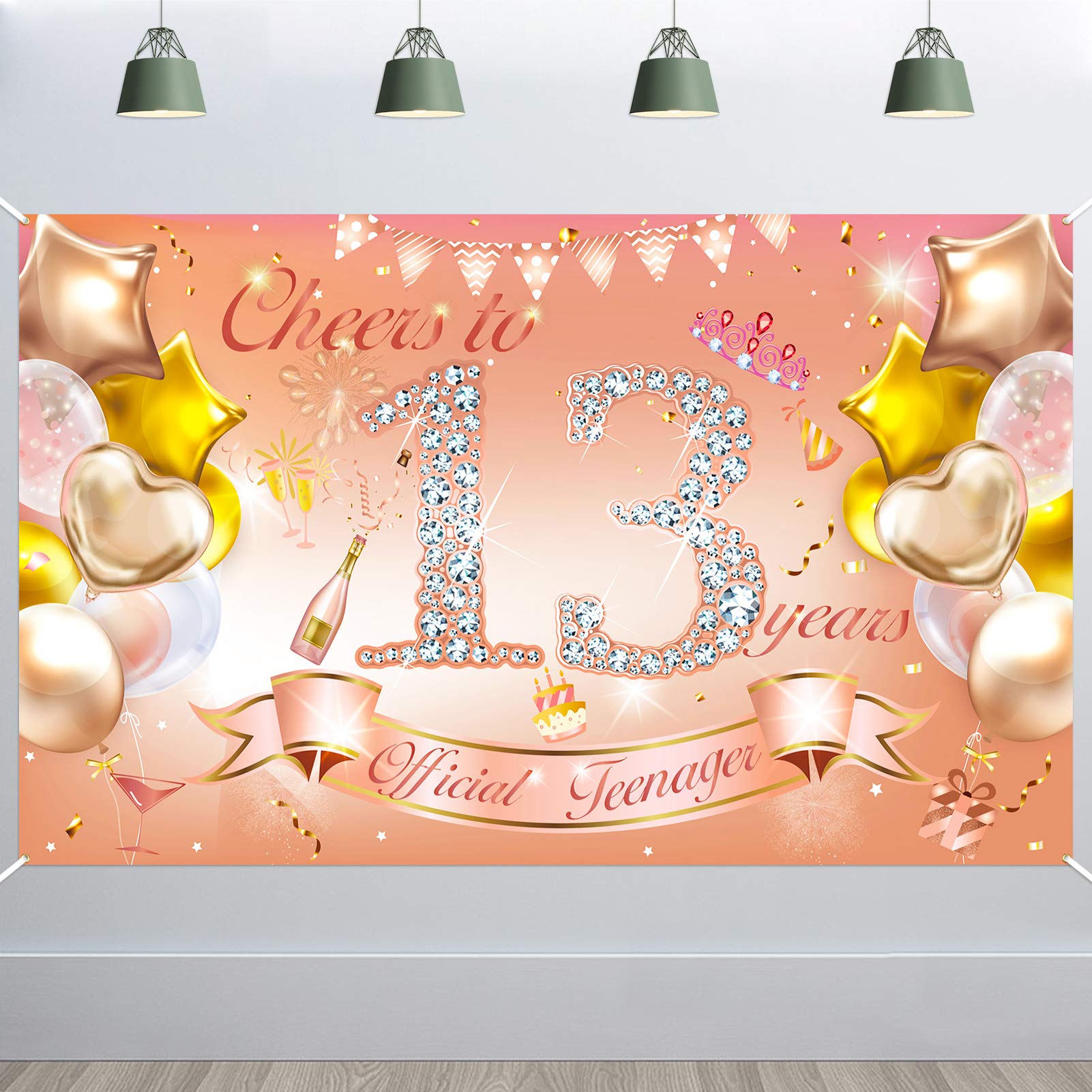 howaf-banner-40-geburtstag-frau-ros-gold-185x110-cm-stoff image 8