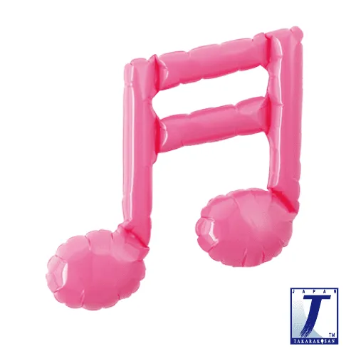 takara-ibrex-music-tone-double-ip-folienballon-pink image 1