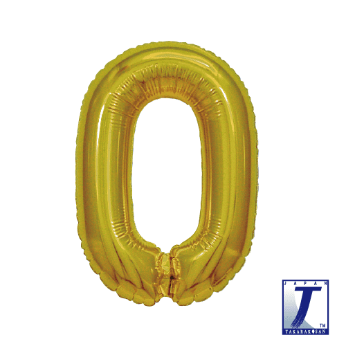 takara-ibrex-chain-balloon-folienballon-gold-metallic image 1