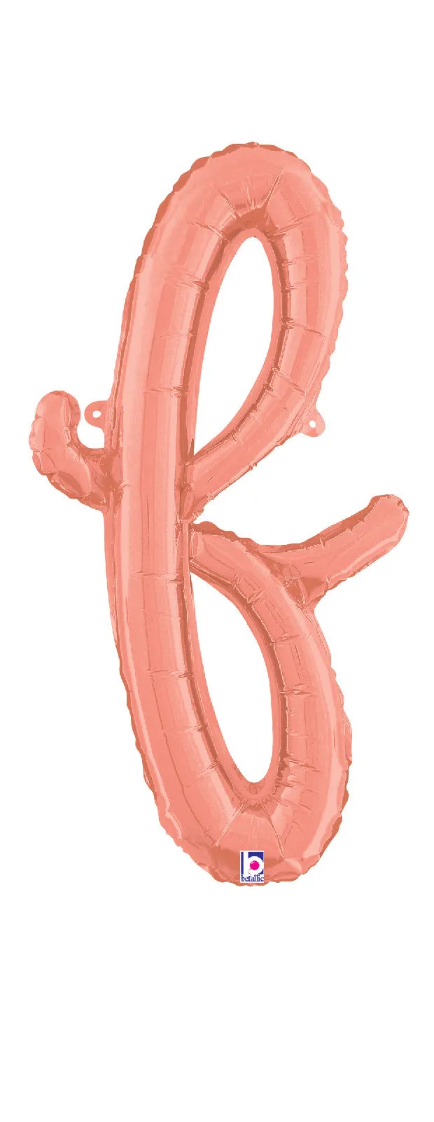 betallic-foil-balloons-script-letter-f-folienballon-24-ros-gold image 1