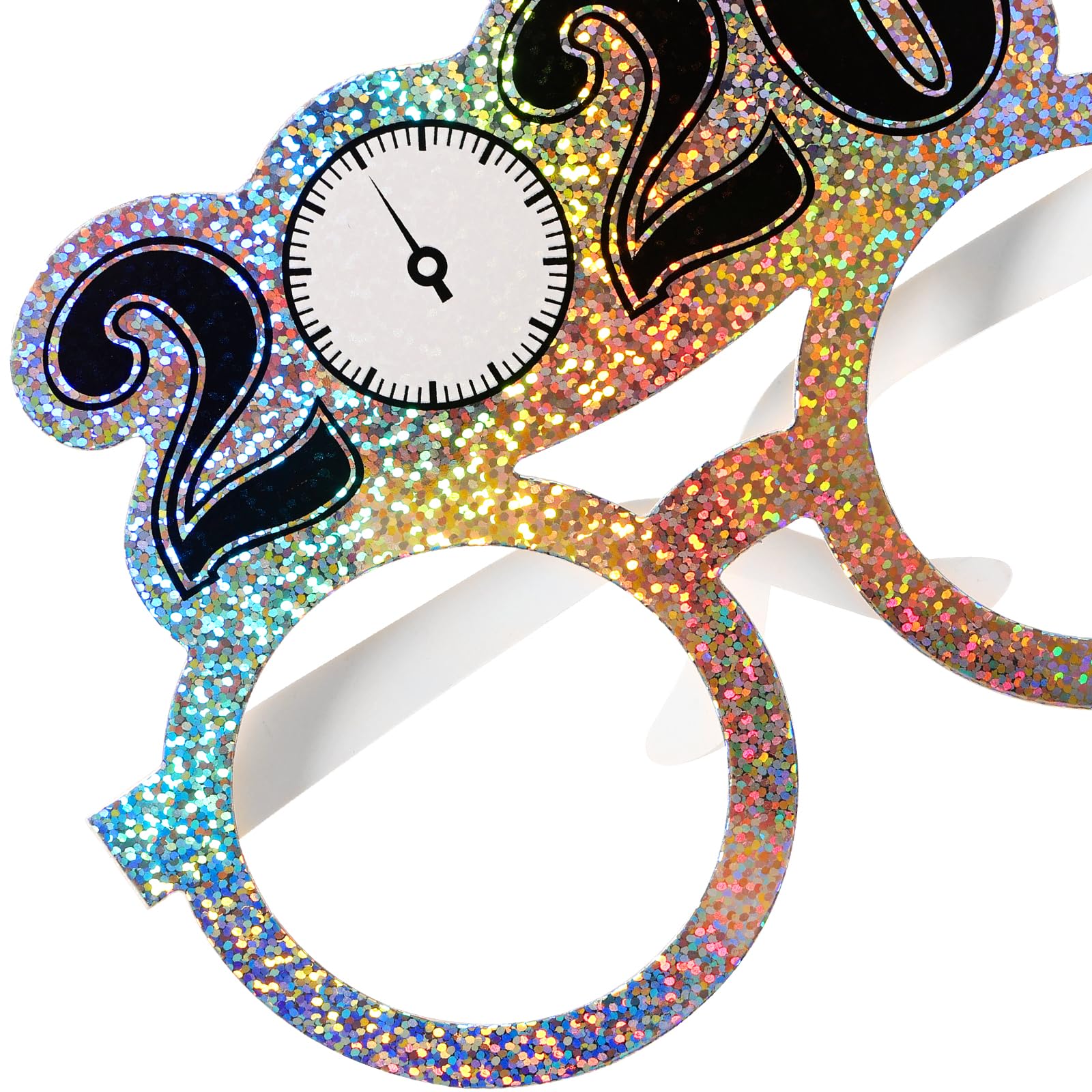 howaf-silvester-brille-2026-18-st-ck-happy-new-year-glitzer image 3