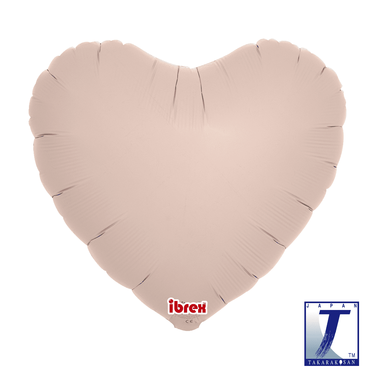 takara-ibrex-heart-14-zoll-herzballon-shell-pink image 1