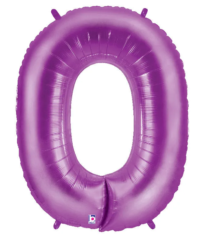 betallic-foil-balloons-zahl-0-folienballon-lila-86-cm-holografisch image 1