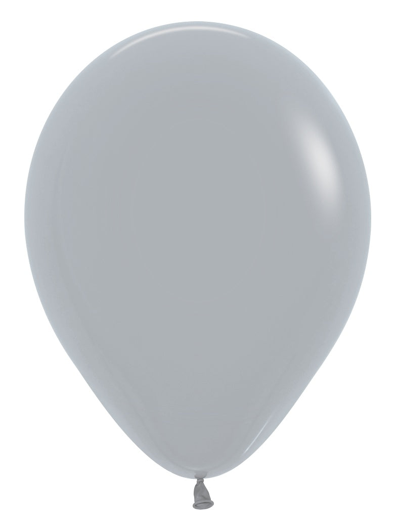 betallic-deluxe-grey-luftballons-11-10er-grau-uni image 2