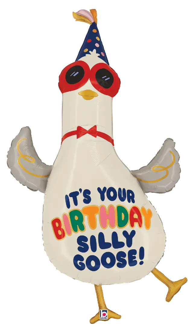 betallic-silly-goose-birthday-folienballon-42-geburtstag image 1