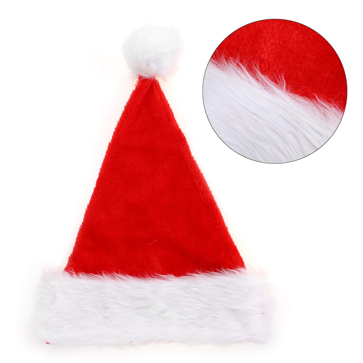 howaf-weihnachtsm-tze-pl-sch-nikolausm-tze-2-st-ck-rot image 3