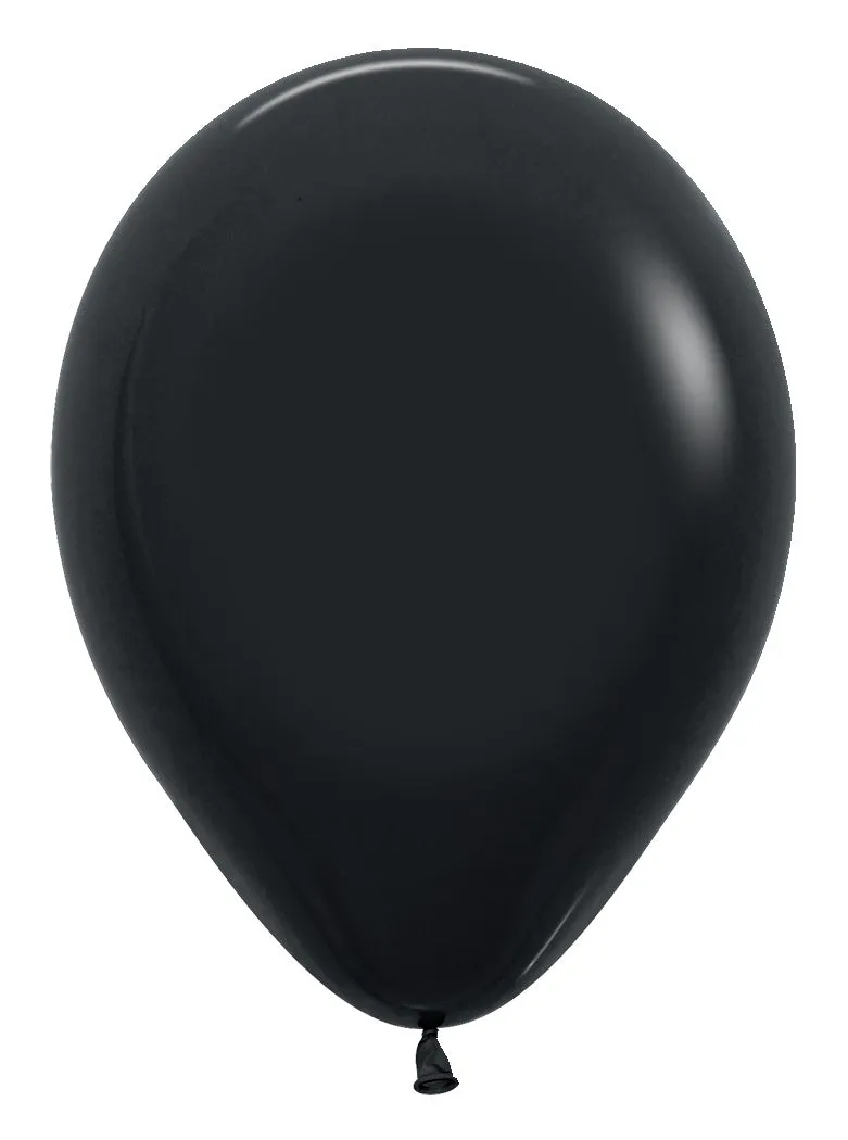 betallic-deluxe-black-latexballon-schwarz-11-25-st-ck image 1