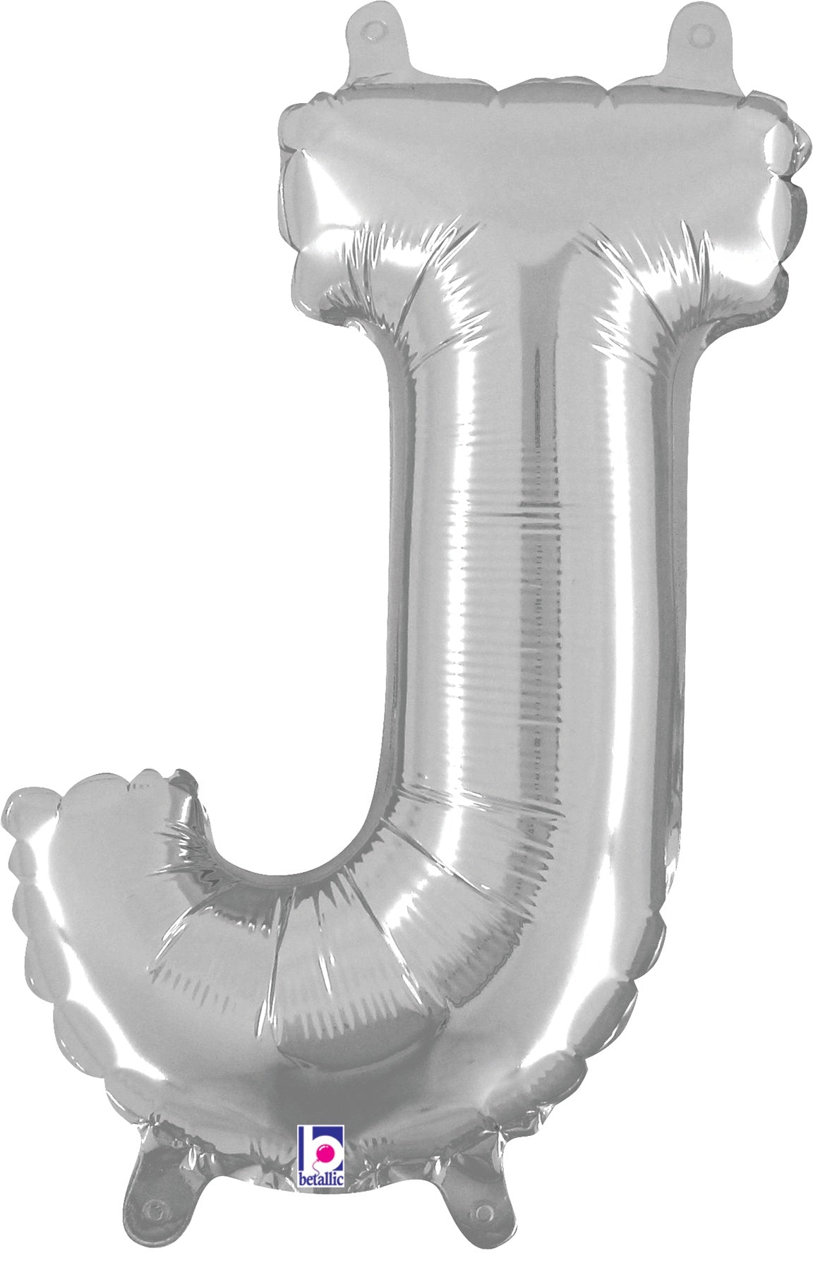 betallic-letter-j-silver-folienballon-megaloon-jr-14-zoll image 2