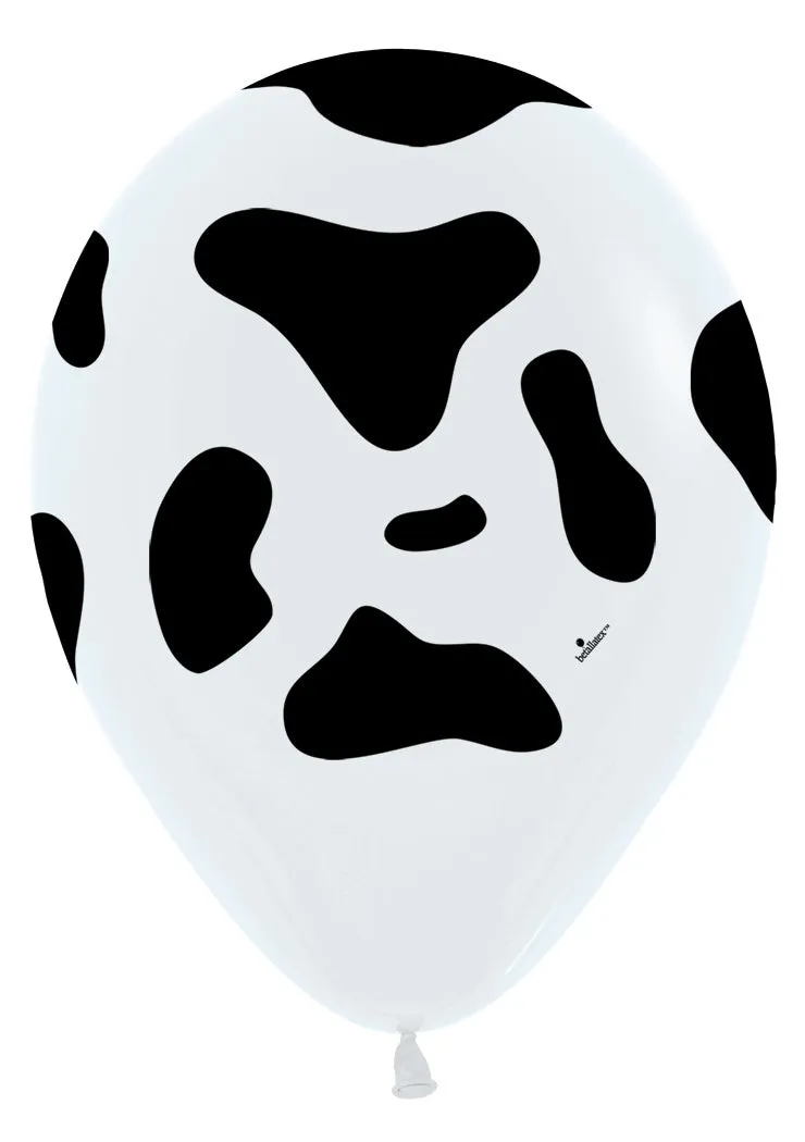 betallic-cow-print-latexballon-11-50-st-ck-wei-kuhflecken image 1