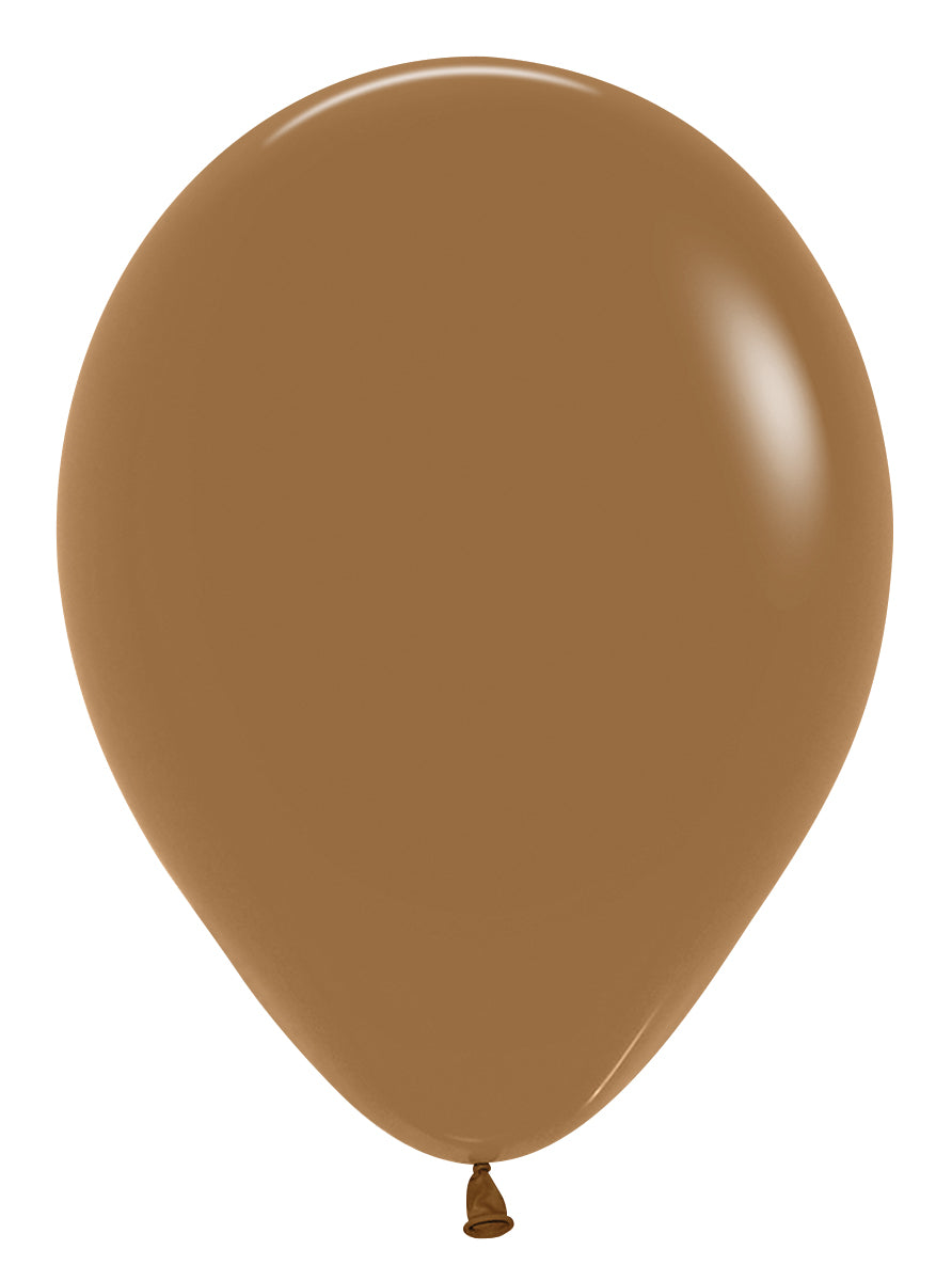 betallic-deluxe-mocha-latexballon-einfarbig-braun image 2
