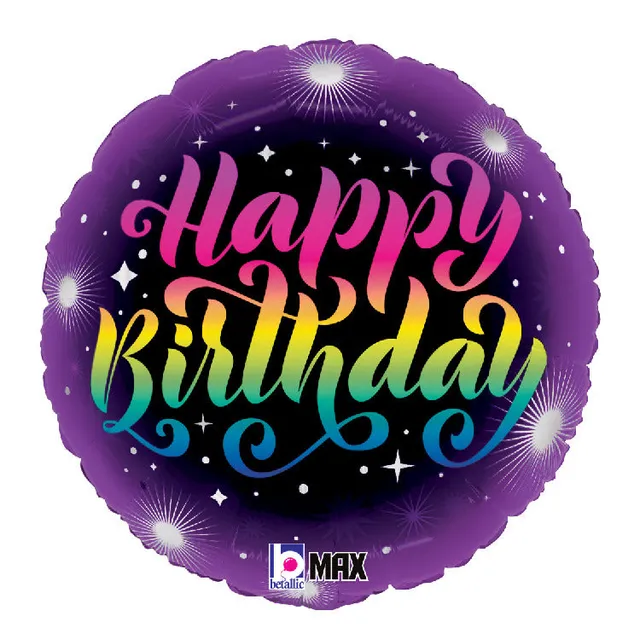 betallic-neon-birthday-folienballon-18-zoll-neon image 1
