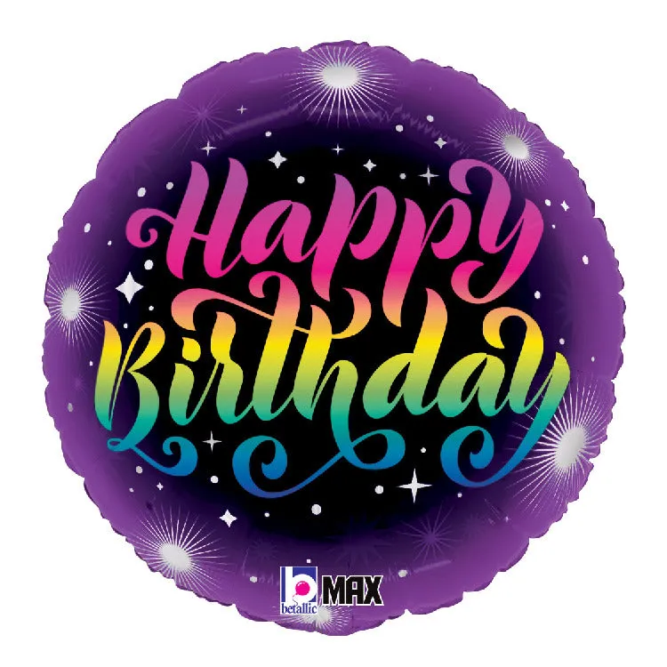 betallic-neon-birthday-folienballon-18-zoll-neon image 1