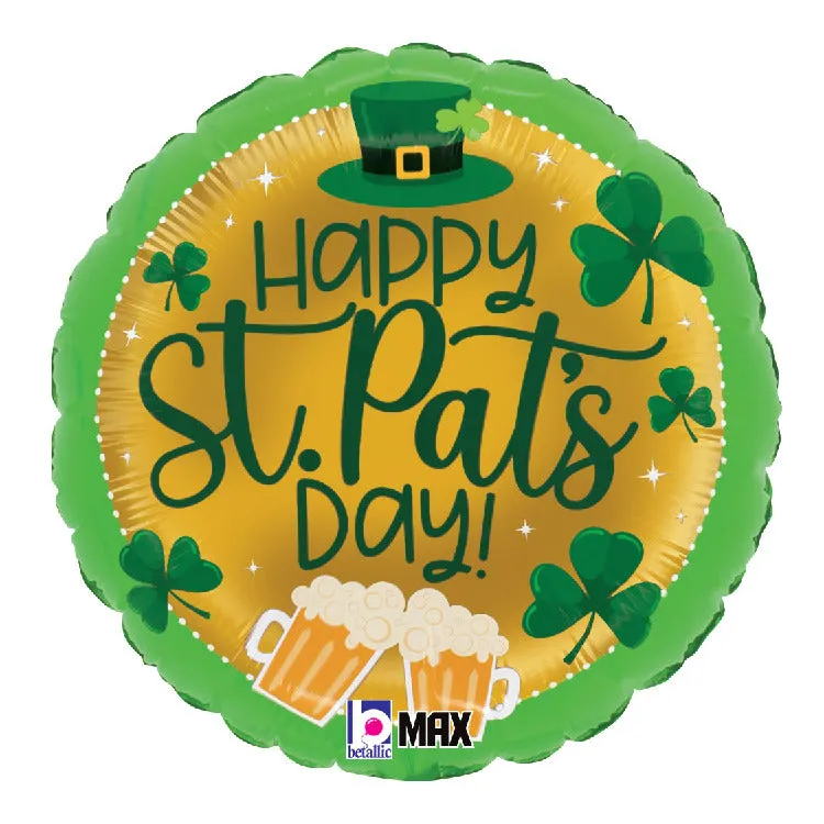 betallic-st-pat-s-beer-folienballon-18-kleeblatt-bier image 1
