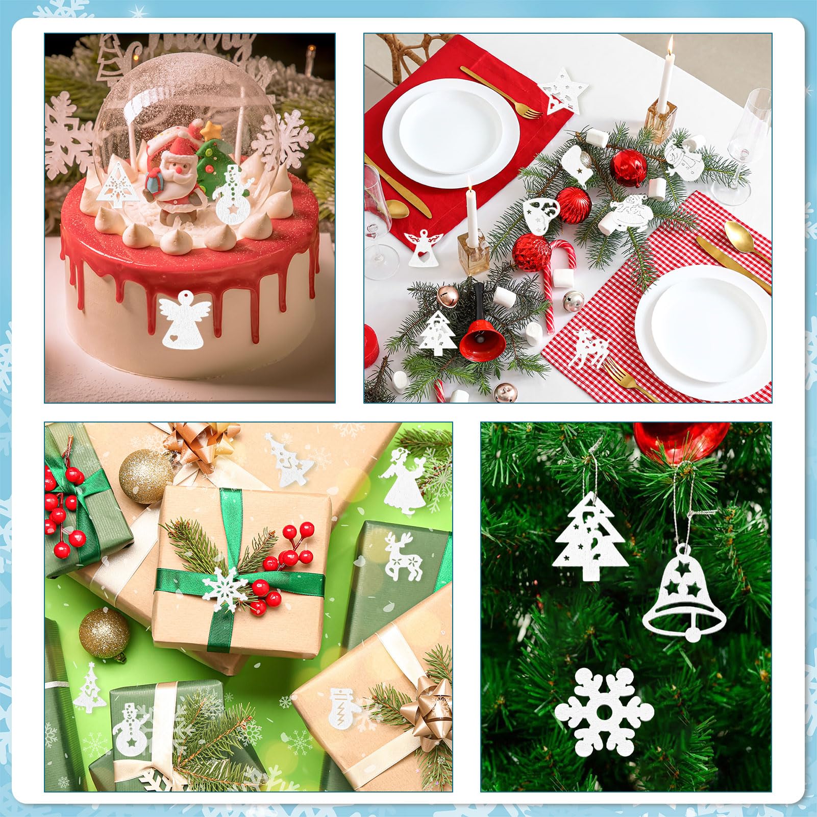 howaf-100-holzanh-nger-weihnachten-tischdeko-holz-wei image 5