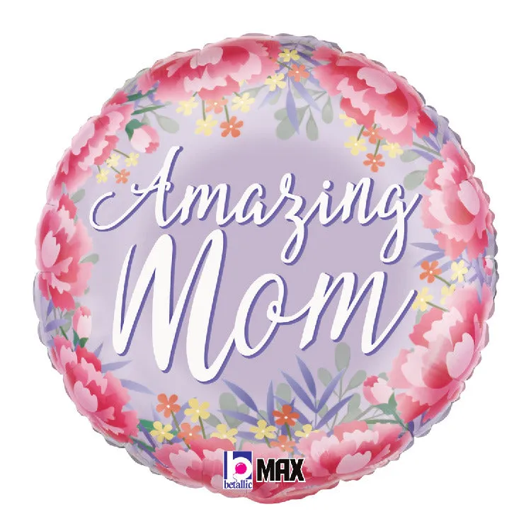 betallic-satin-floral-amazing-mom-folienballon-18-muttertag image 1