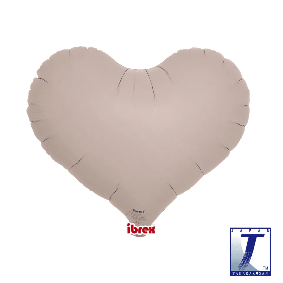takara-ibrex-jelly-heart-14-folienballon-warm-gray-herz image 1