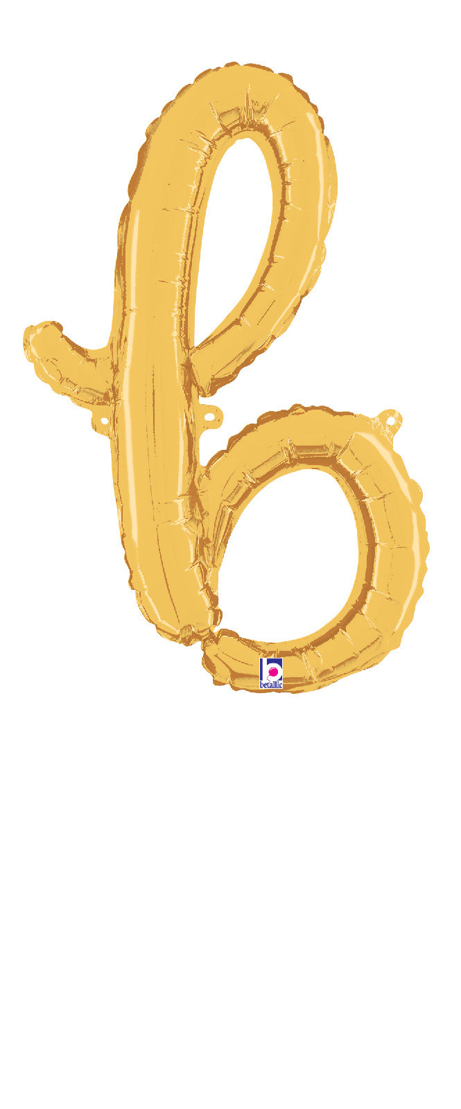 betallic-folienballon-script-buchstabe-b-gold-24-zoll image 1