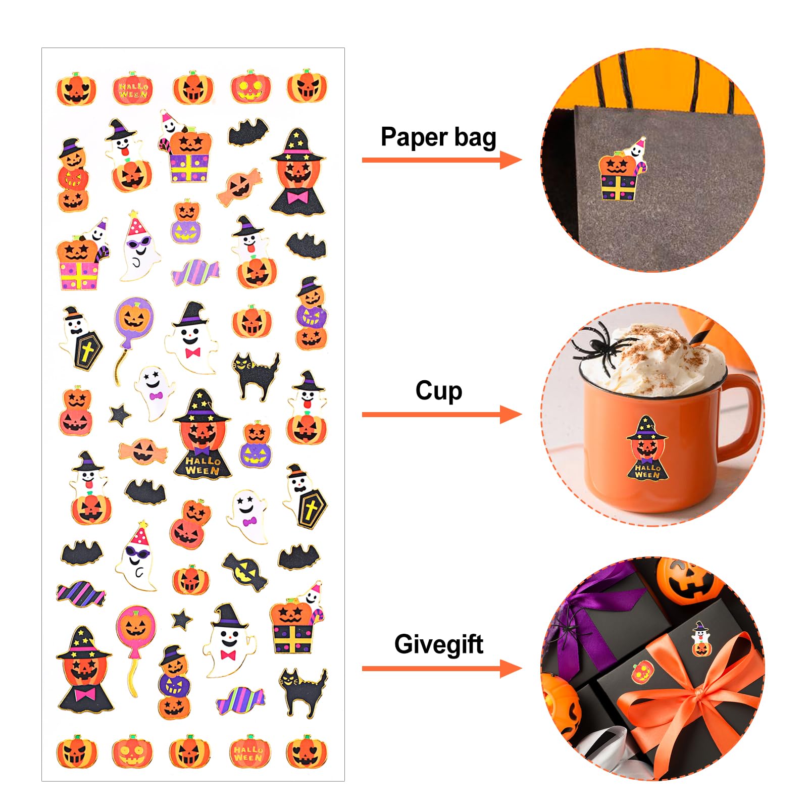 howaf-halloween-aufkleber-selbstklebend-8-b-gen-300-st-ck image 3