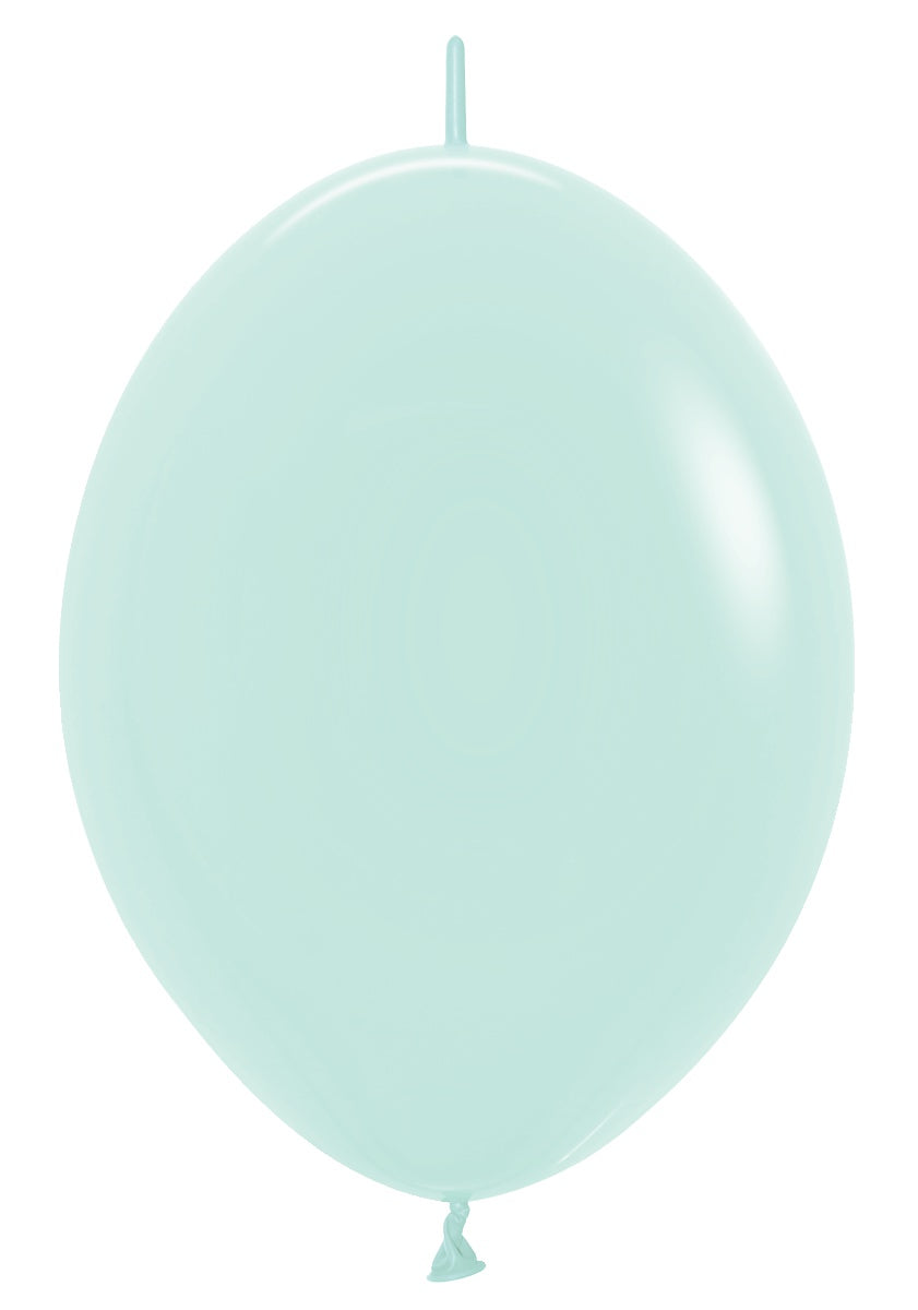 betallic-pastel-matte-green-link-o-loon-luftballons-50-stk image 2