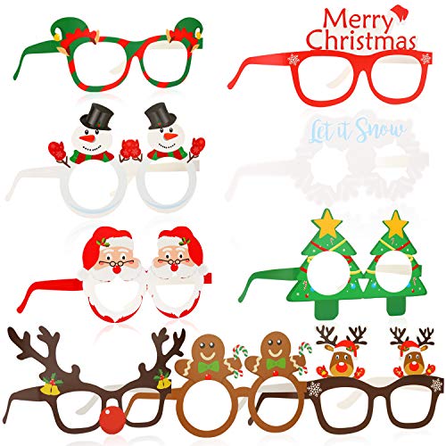 howaf-weihnachtsbrillen-papier-partybrille-set-mehrfarbig image 8