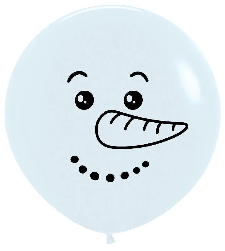 betallic-snowman-latexballon-24-wei-10-st-ck-weihnachten image 1