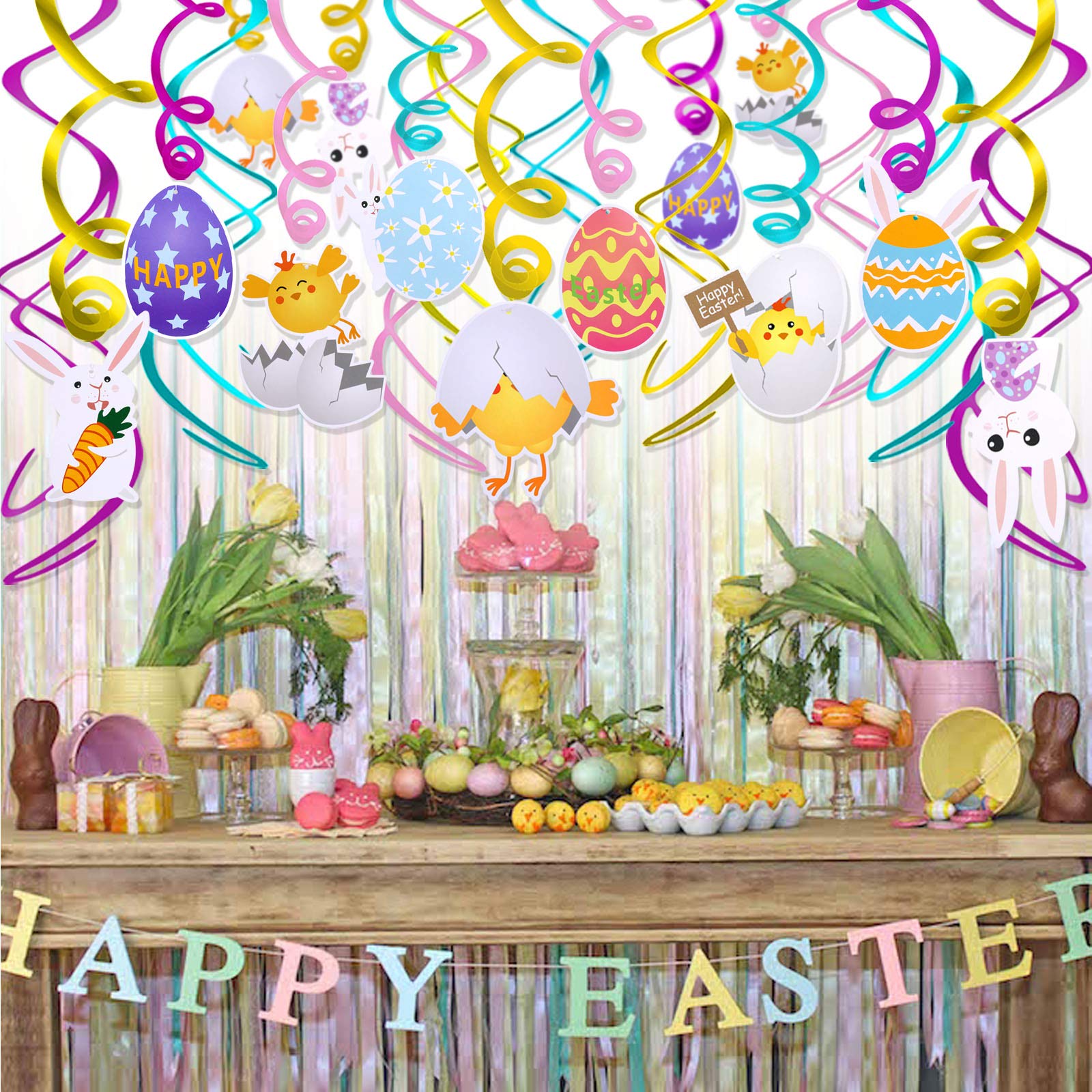 howaf-ostern-h-ngedeko-30tlg-spiral-girlande-osterei-hase image 7