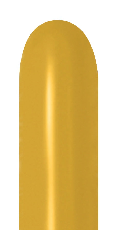 betallic-deluxe-mustard-entertainer-latexballon-260-50-stk image 1