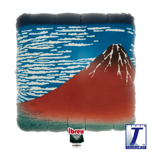takara-ibrex-square-14-hokusai-red-fuji-ballon image 1