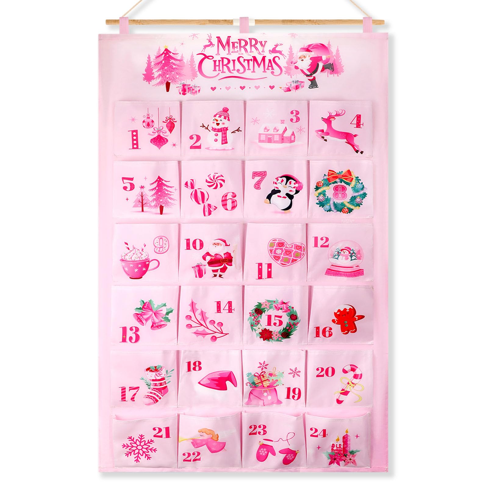 howaf-adventskalender-stoff-wandkalender-set-a-24-taschen-wiederverwendbar image 8