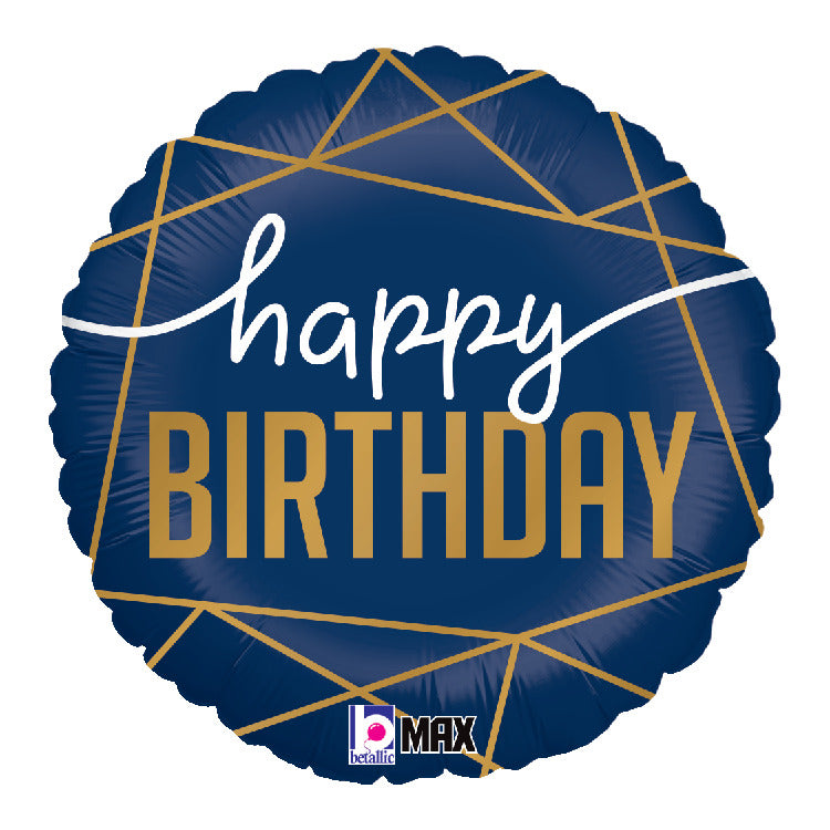 betallic-foil-balloons-navy-birthday-folienballon-18-blau image 1