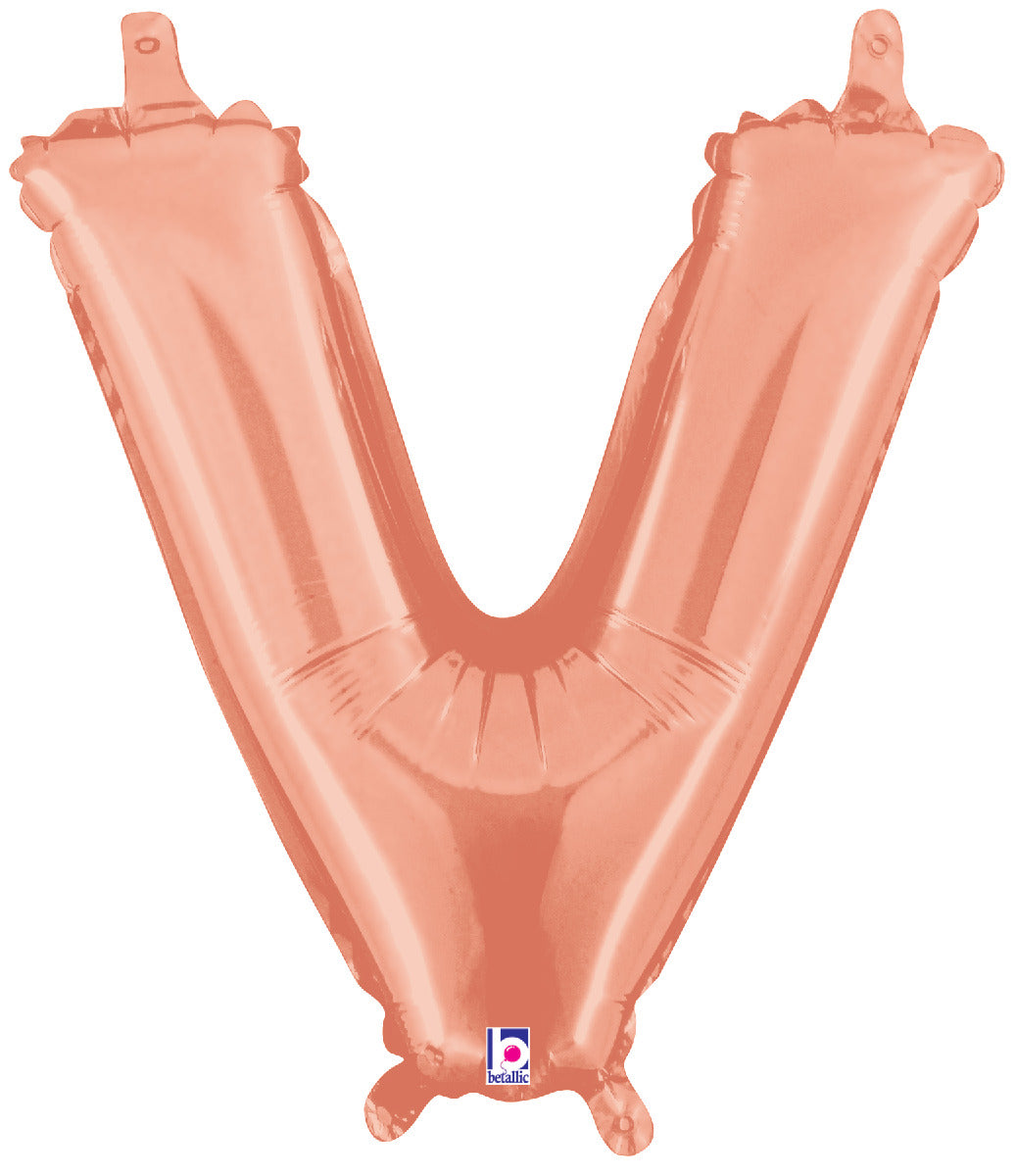 betallic-foil-balloons-buchstabe-v-folienballon-34-rosegold image 2