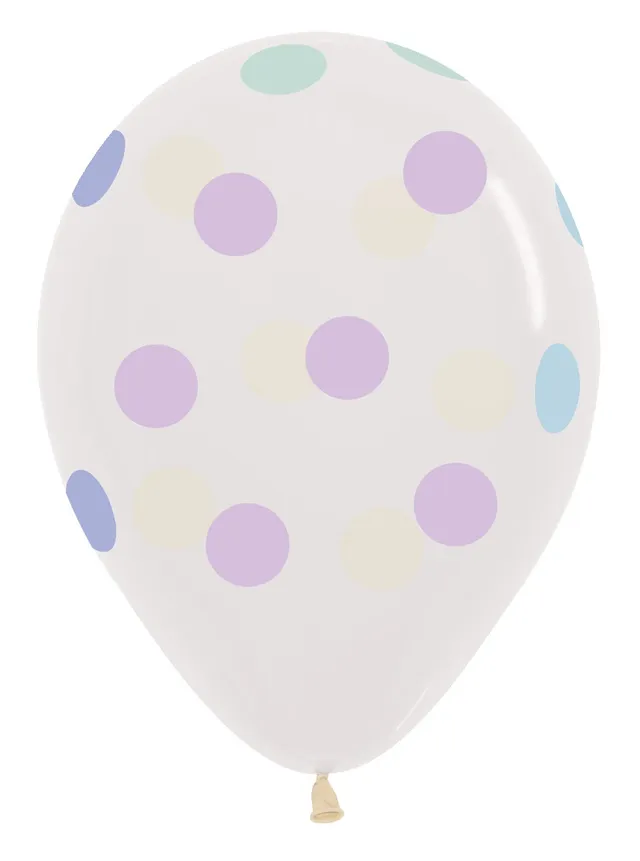 betallic-polka-dots-pastel-latexballon-11-50er-transparent-gepunktet image 1