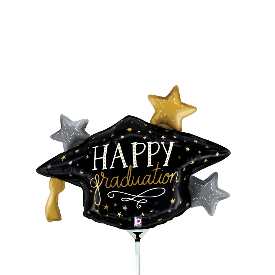 betallic-satin-grad-hat-folienballon-14-abschluss-hut image 1