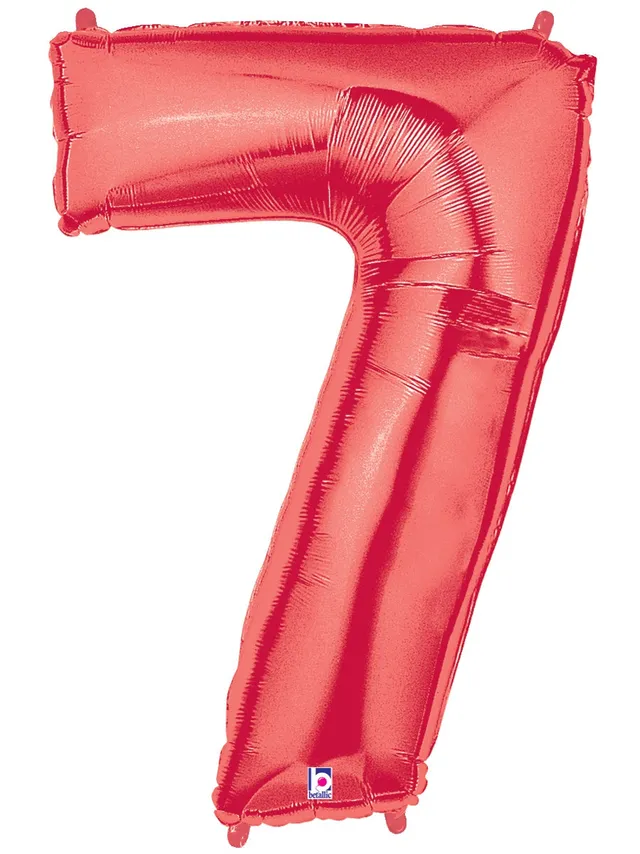 betallic-megaloons-zahl-7-rot-folienballon-34-holografisch image 1