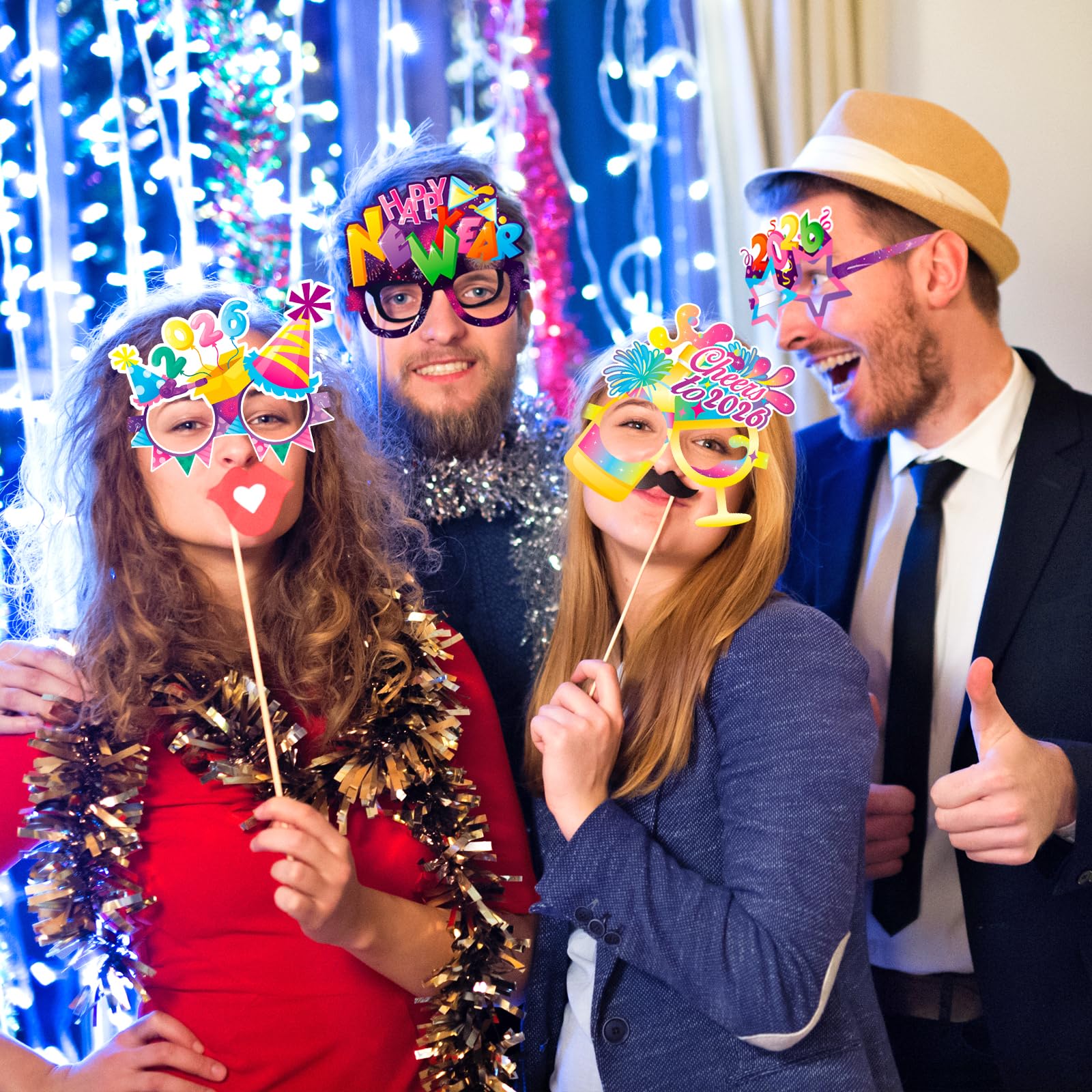 howaf-2026-silvesterbrille-partybrille-bunt-24-st-ck-papier image 6