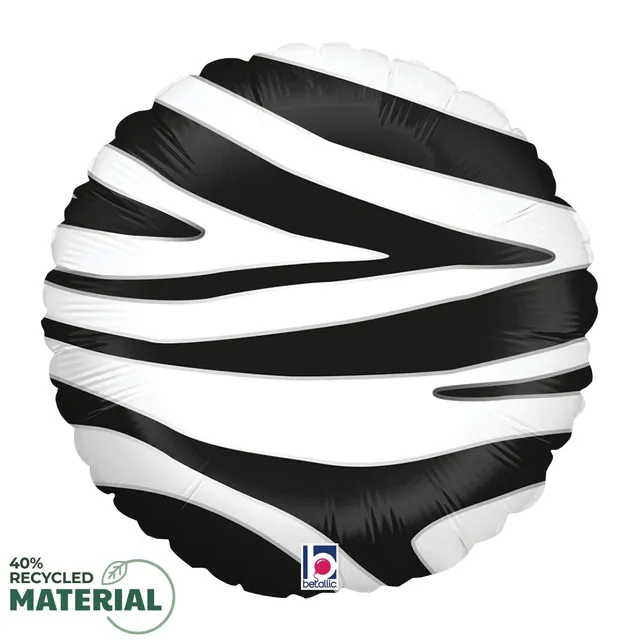 betallic-zebra-stripes-folienballon-18-zoll image 1