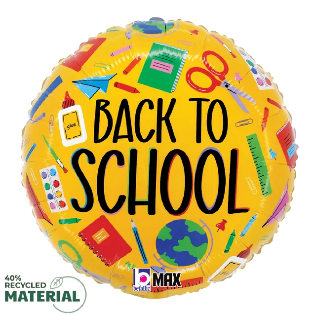betallic-folienballon-back-to-school-supplies-45-cm-schule image 1