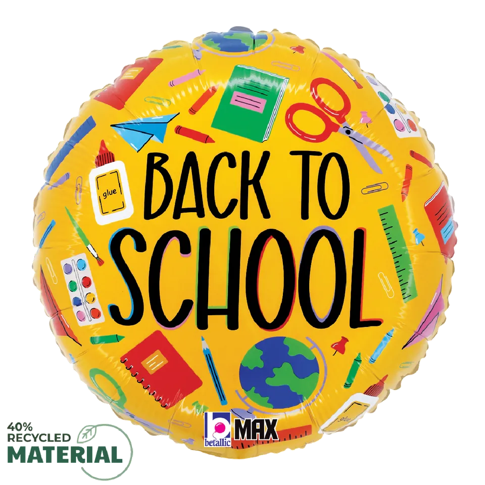 betallic-folienballon-back-to-school-supplies-45-cm-schule image 1