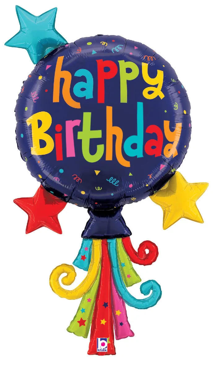 betallic-balloon-streamers-birthday-folienballon-40-lang image 1