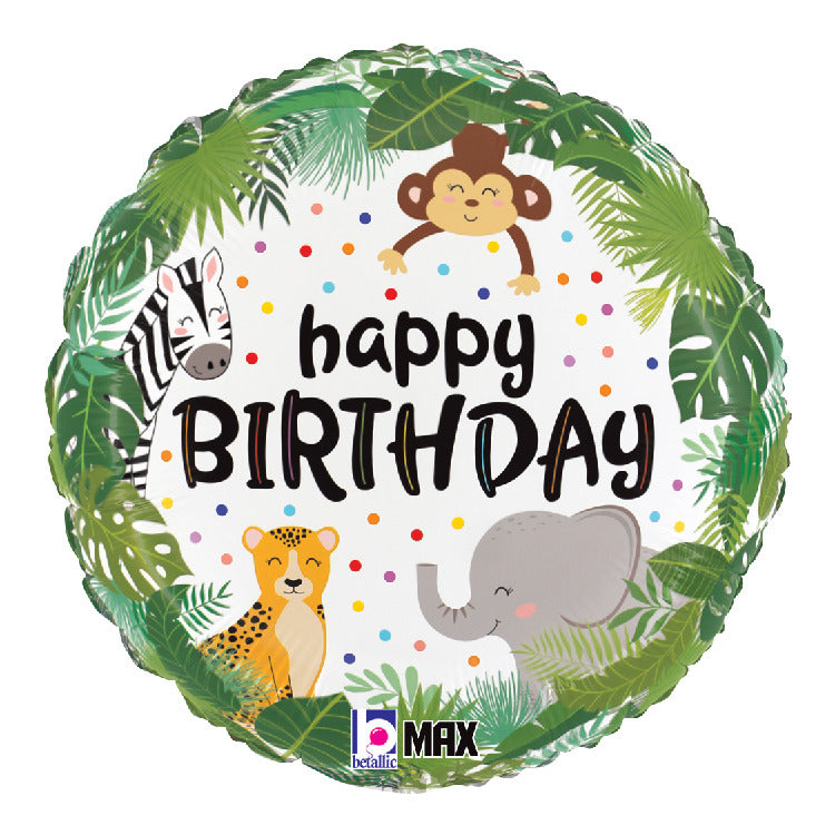 betallic-jungle-birthday-folienballon-18-affe-zebra image 1