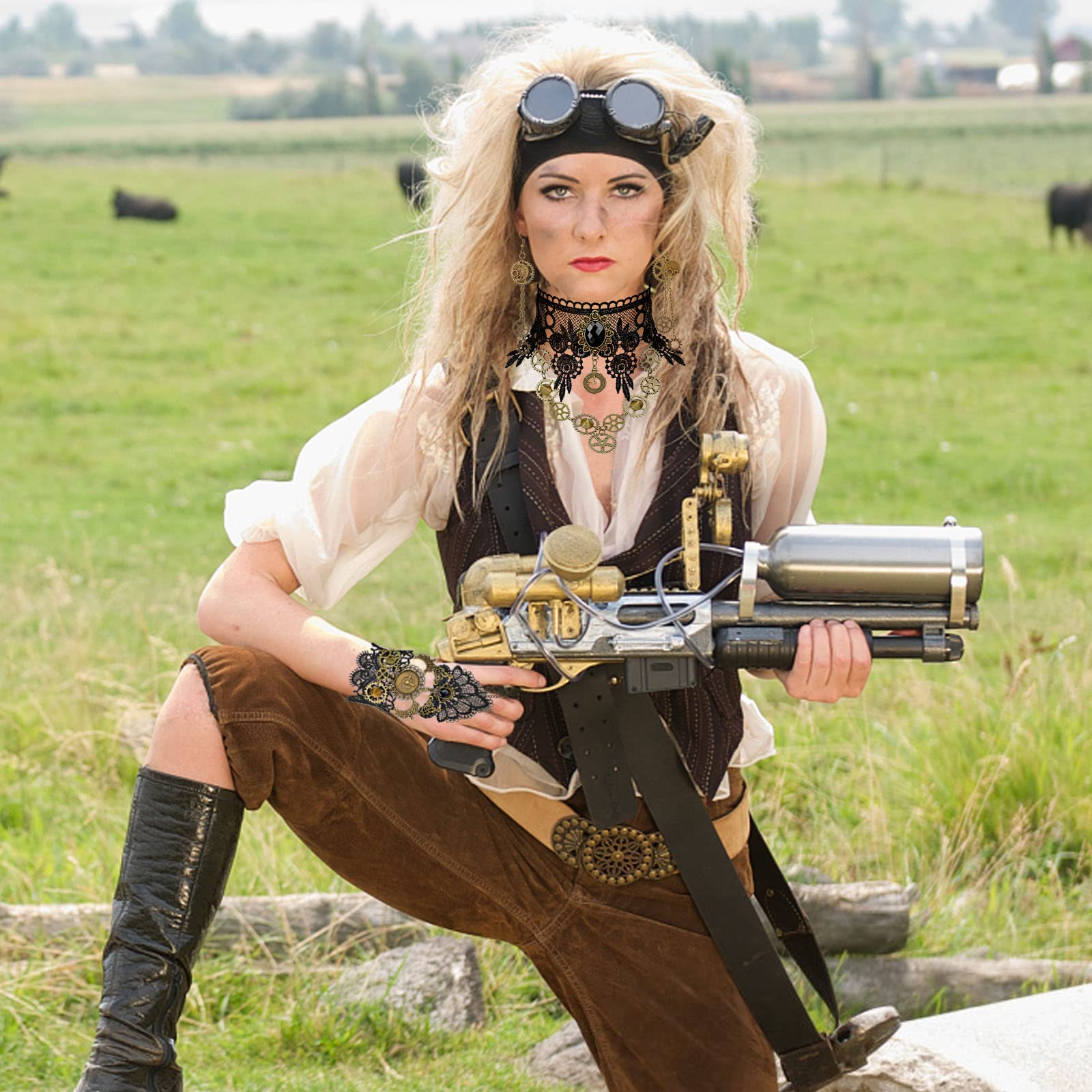 howaf-steampunk-1-kost-mschmuck-damen-zahnr-der-set-3-teilig image 5