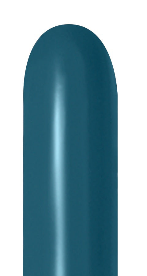 betallic-latex-balloons-deluxe-deep-teal-entertainer-260-modellierballon-50er image 1