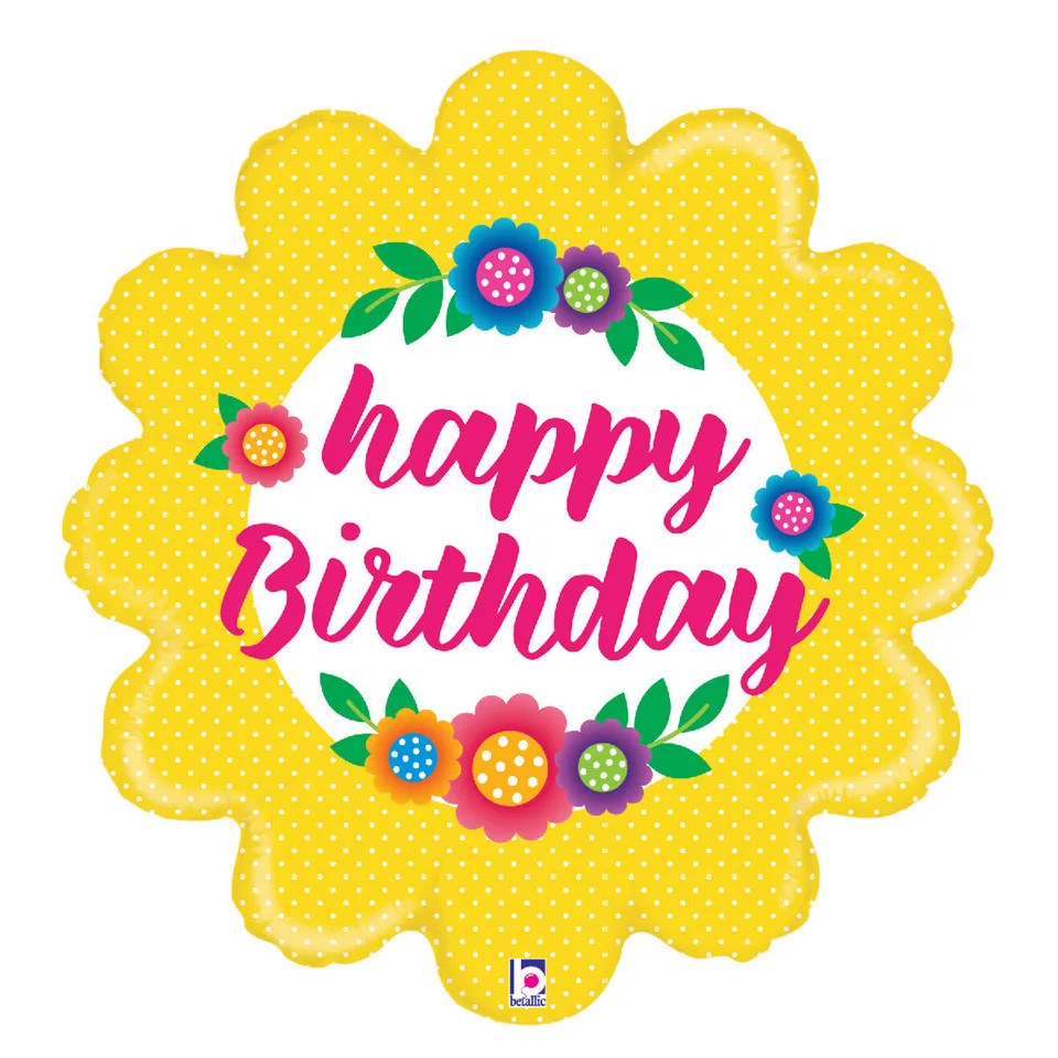 betallic-flower-birthday-folienballon-24-blume image 1