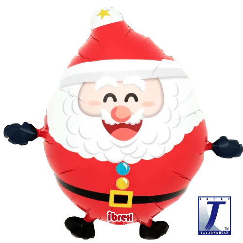 takara-ibrex-shape-18-smiley-santa-folienballon image 1