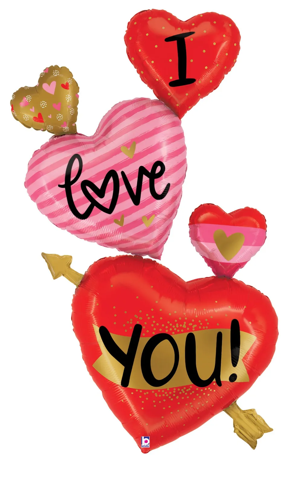betallic-special-delivery-ily-hearts-folienballon-65 image 1
